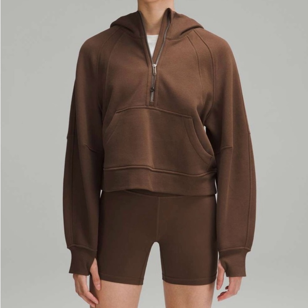 Lululemon Scuba Oversized Half Zip Java XL XXL